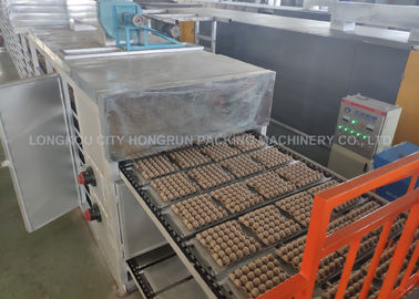 Recycled Paper Egg Tray Machine , 2000pcs/h Automatic Egg Tray Making Machine