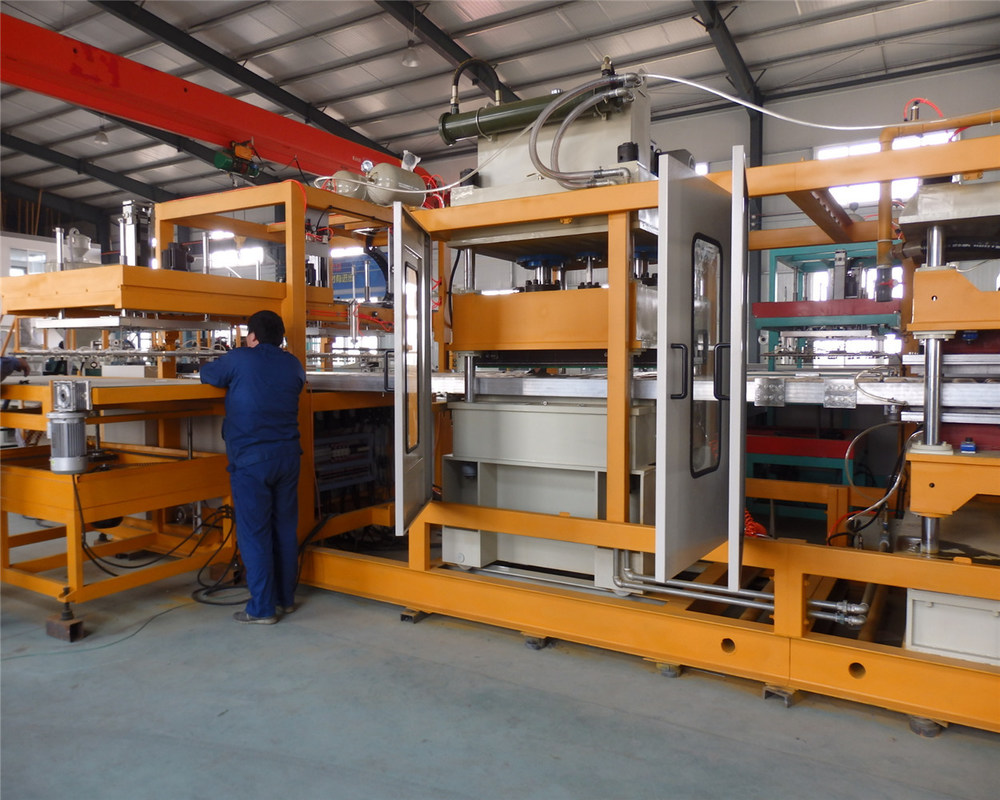 Thermocol Vacuum Forming PS Foam Plate Manufacturing Machine Customized