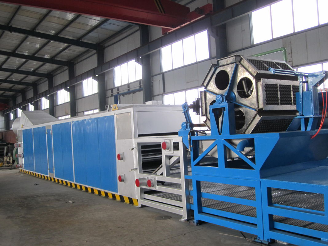 ulang baku daur bahan Rotary  Machine Durable Pulp 2000 Egg Untuk Molding 6000pcs/hr Cina