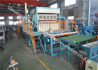 4 Side & 4 Mould Pulp Egg Tray Machine With Single Metal Drying Line