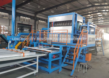 Recycled Paper Pulp Moulding Egg Carton Machine Automatic Rotaty Drum Type