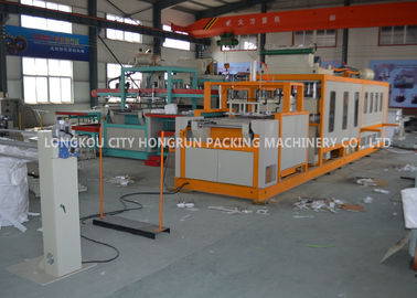 Touch Screen Control Disposable Food Containers Machine 150KG / H