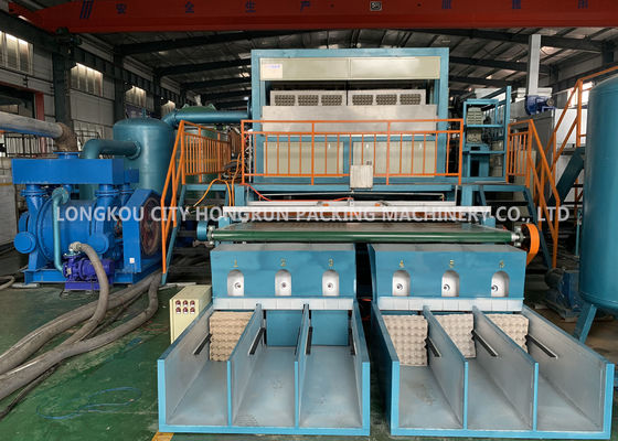 220V Automatic Egg Tray Machine With Multi - Layer Dryer Capacity ...