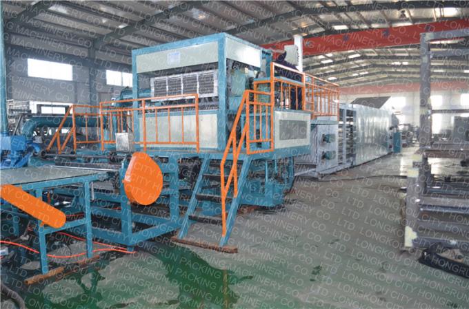 Molded Pulp Egg Tray Machine Big Capacity Fully Automatic Rotary Type