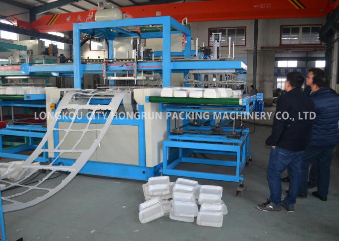 PLC Control Automatic Vacuum Forming Machine For Disposable Plastic ...
