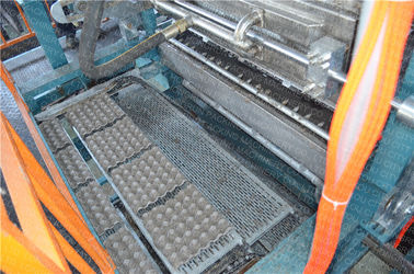 High Speed Octahedral Rotary Egg Tray Machine , Egg Carton Machine 50 Hz Frequency