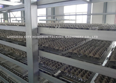 Recycling Paper Egg Tray Production Line Capacity 3000-4000pcs / Hour