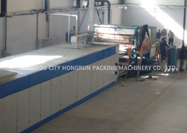 200KW 380V Paper Egg Tray Machine With Automatic Stacking  , Collection And Manual Packing System