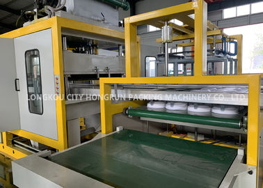 PS Foam Disposable Fast Food Container Making Machinery HR 105 / 120