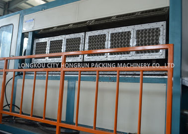 6000pcs/h Automatic Paper Pulp Molding Machine , Coal Egg Tray Making Machine