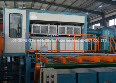 6000pcs/h Automatic Paper Pulp Molding Machine , Coal Egg Tray Making Machine