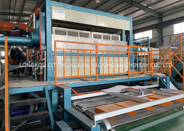 Full Automatic Paper Pulp Molding Machine , Egg Tray Making Machine