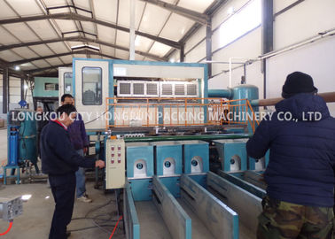 Rotary Paper Pulp Molding Machine 200mm Height For Egg Tray / Wine Torr