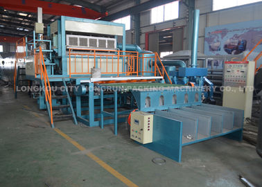 Egg Tray Pulp Molding Machine , Egg Tray Equipment With Rotary Type