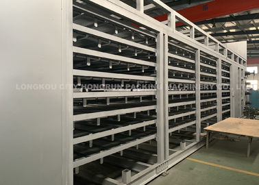 Egg Tray Pulp Molding Machine , Egg Tray Equipment With Rotary Type