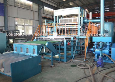 3000pcs/Hr Paper Pulp Molding Machinery with Single Layer Mental Drying Line , paper egg tray machine