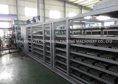 Pulp Moulding Carton Egg Tray Machine , Fruit Tray Forming Machine