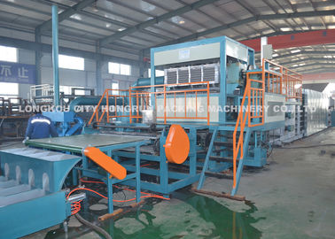 4000pcs/hr Pulp Moulding Egg Tray Machine , Rotary Type Pulp Molding Machine