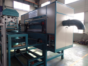 Coal Fuel Type Egg Tray Production Line , Roller Type Paper Egg Tray Moulding Machine